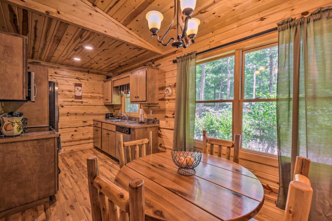 The Georgia Peach Cabin 8 Mi To Dwntn Helen Clarkesville Exterior photo